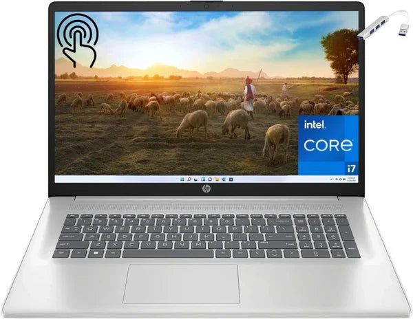 Hp Laptop 17 with Intel Core 17-1355U | 17,3 Inch