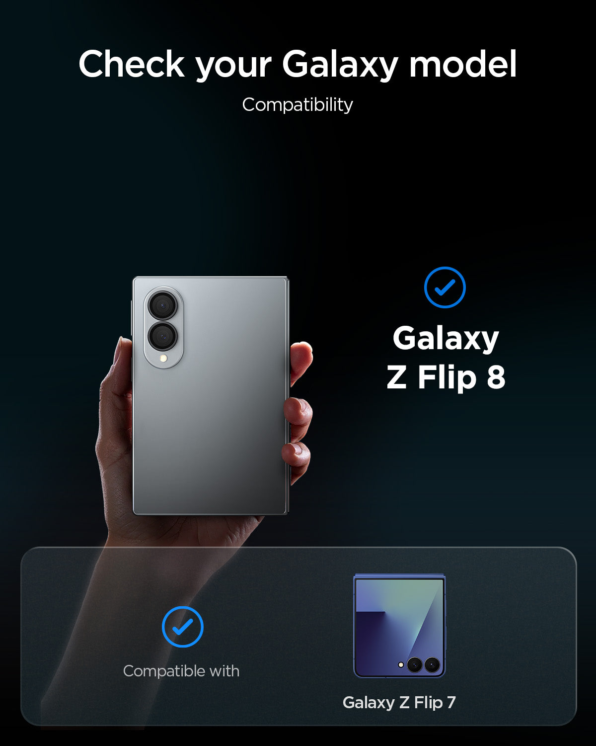 Galaxy Z Flip 8 Series - Optik Pro EZ Fit