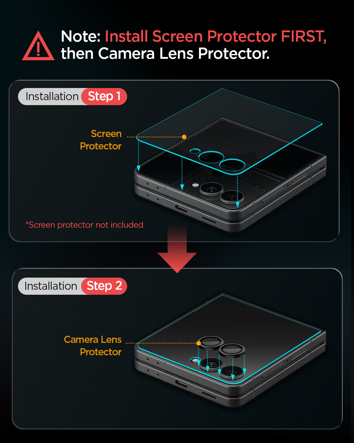 Galaxy Z Flip 8 Series - Optik Pro EZ Fit